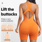 Tuta Modellante Fitness – Morbida, Sexy, Senza Cuciture