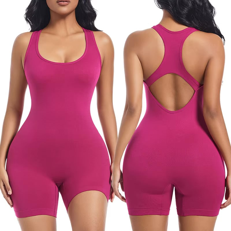 Tuta Modellante Fitness – Morbida, Sexy, Senza Cuciture