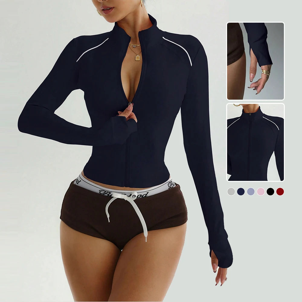 Felpa Sportiva ZipFit™ Donna – Performance & Stile