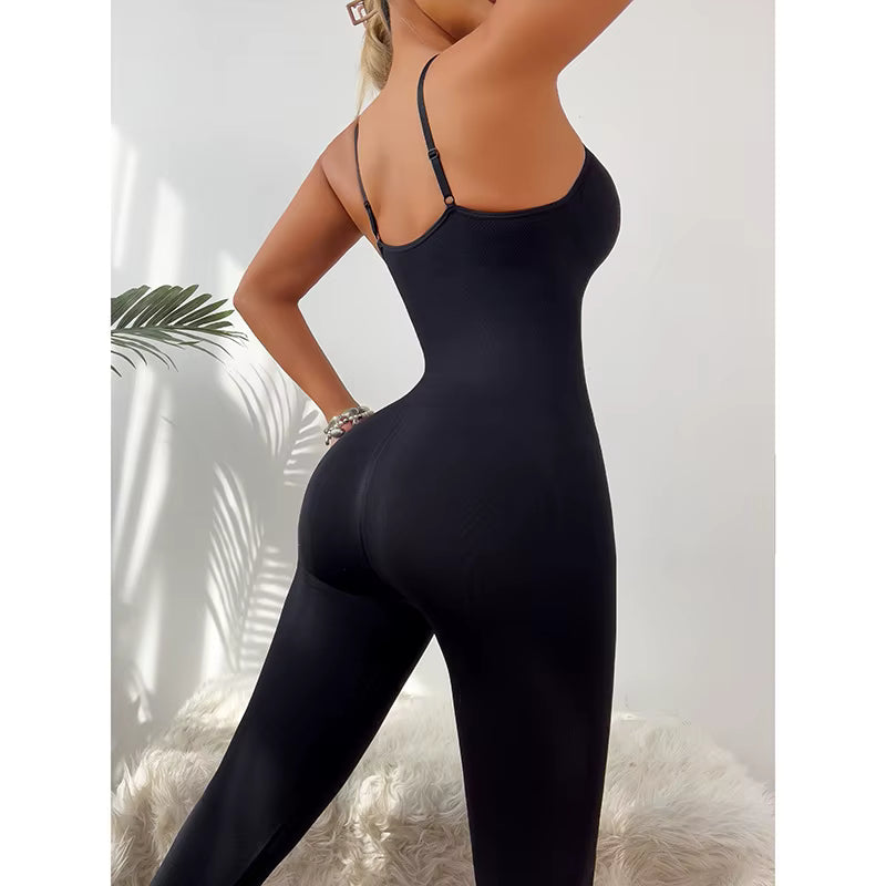 Tuta Modellante Tutto-in-Uno – Senza Cuciture, Scolpisce e Valorizza le Curve