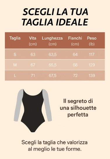 Body in parte semi-trasparente